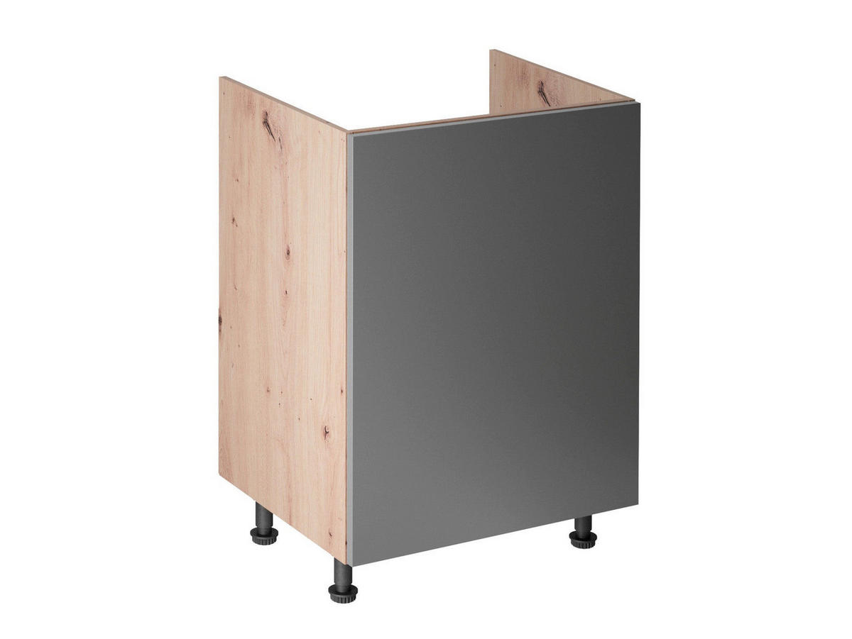 SPÜLENSCHRANK 60 cm – Nexa D60Z P/L – Beige - Beige, Holzwerkstoff (60/82/47cm) - ROYAL24_MARKT