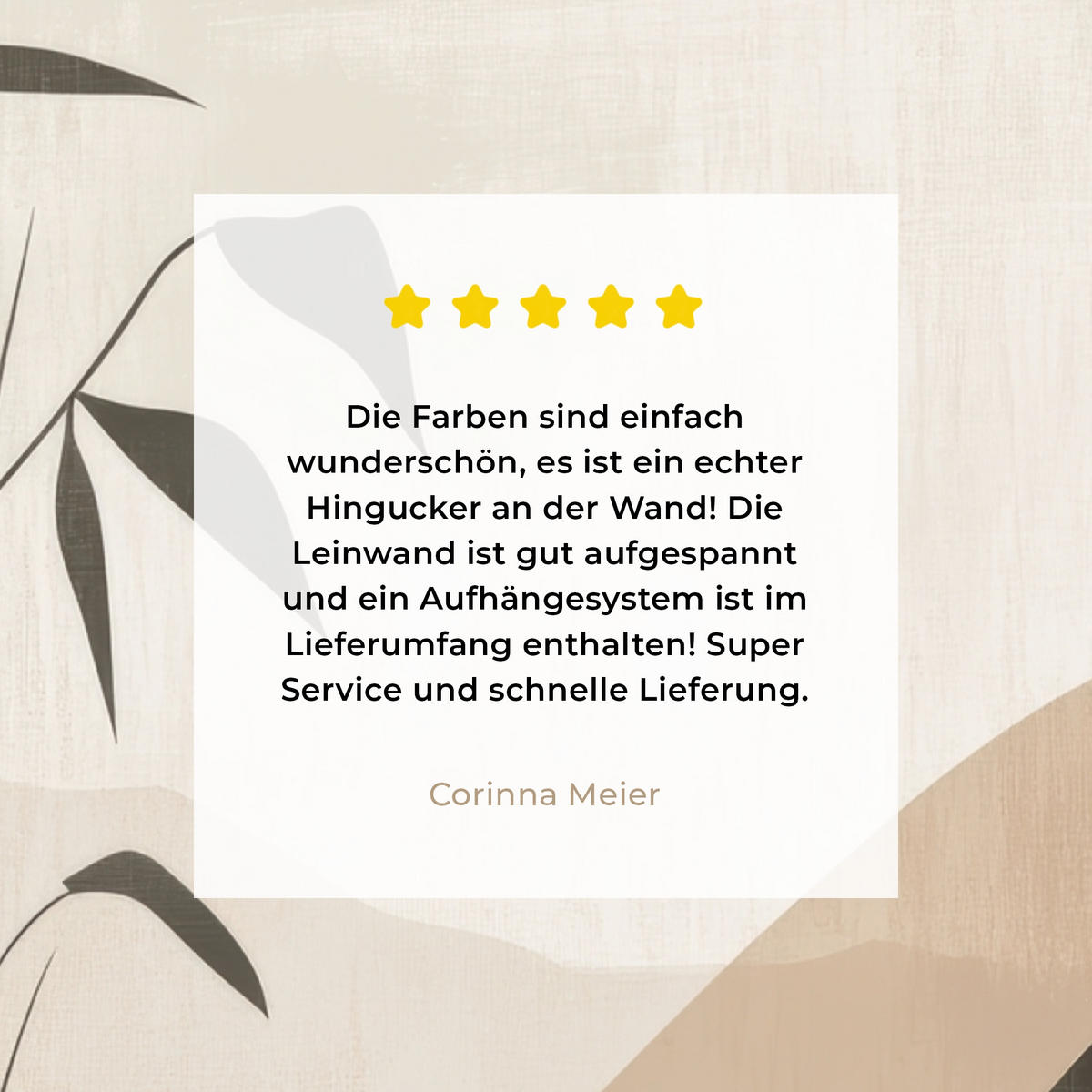 LEINWANDBILD Japandi - Landschaft - Beige 30x40 cm - Cognac, Textil (30/40cm) - MuchoWow