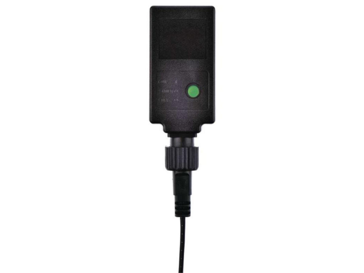 LED-LICHTERKETTE 4 m, Kaltweiß, mit Timer, für Innen- und Außenbereich - Weiß, Kunststoff/Metall (400cm) - LAALU