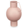 VASE Metall Pastell 23 cm - Rosa, Metall (23cm) - Giftdecor