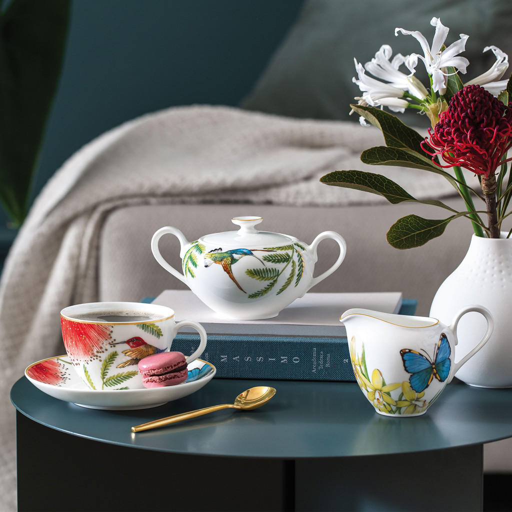 MILCH- UND ZUCKER-SET Amazonia Anmut bunt 2er Set - Multicolor, Keramik (1/1cm) - Villeroy & Boch