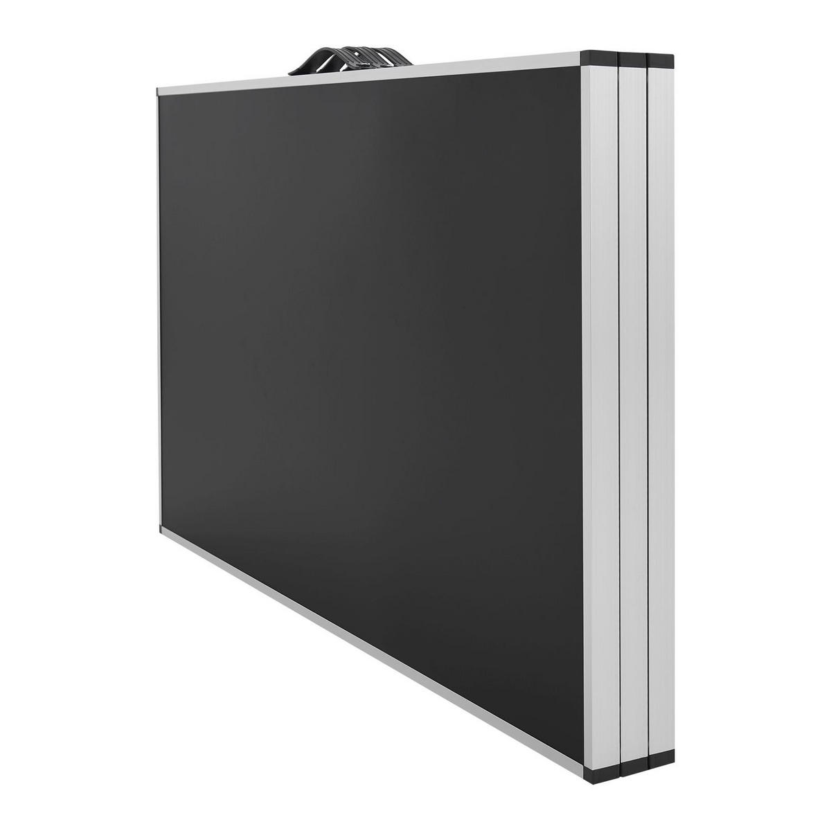 MULTIFUNKTIONSTISCH höhenverstellbar 3er-Set - Schwarz, Holz (100/60/73cm) - Juskys