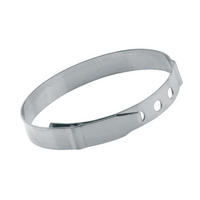 ROULADENRINGE Silber 6er-Set 6/6/0,8 cm G11200 - Silberfarben, Metall (6/0.8/6cm) - Gefu