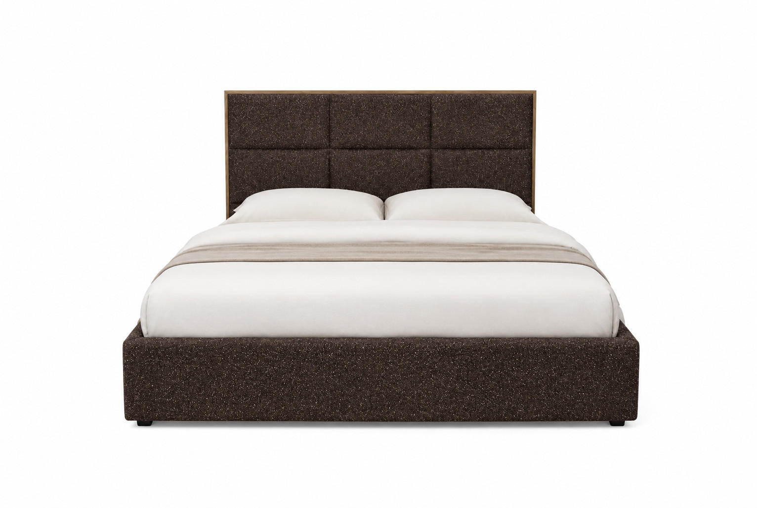 BOXSPRINGBETT LolyT 180x0 cm Pocket H4 24cm Marron - Braun, Textil - KS Home Concept