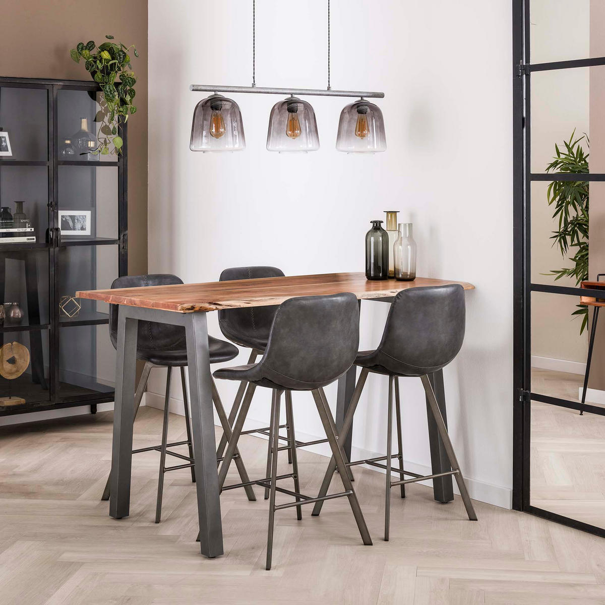 BARTISCH Edge Braun 80/147/ 92 cm - Braun, Holz (147/92/80cm) - Hoyz Collection