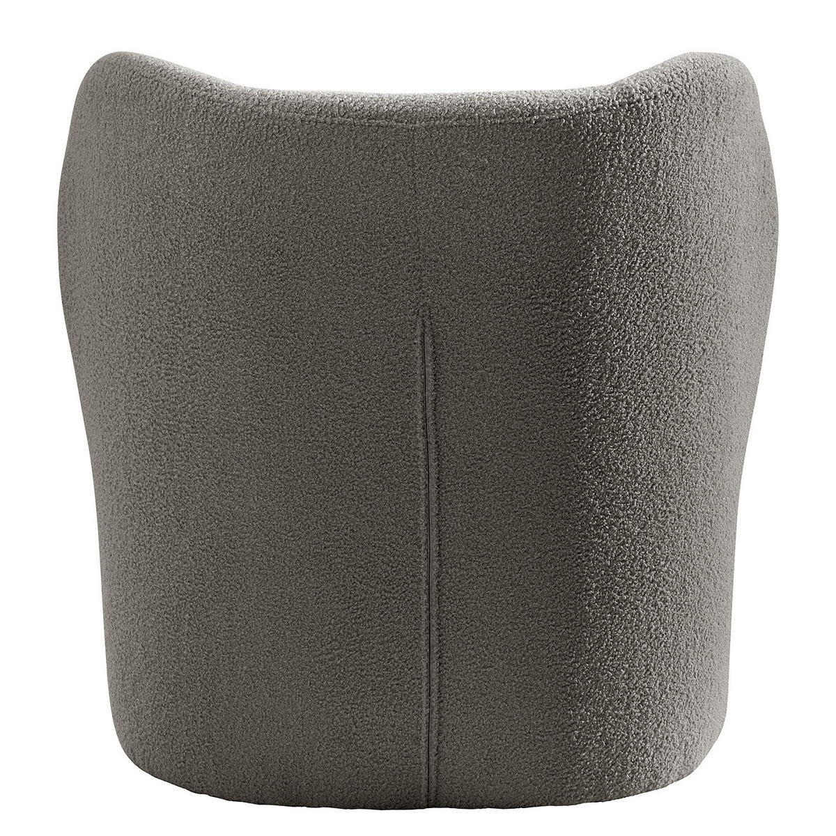 SESSEL - Dunkelgrau/Schwarz, Kunststoff/Textil (75/78/49cm) - home24