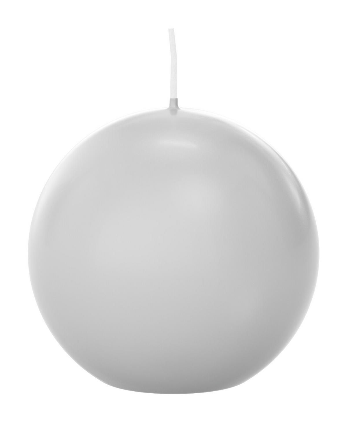 KUGELKERZEN Weiß Ø 70 mm, 12 Stück - Weiß, Paraffin (7/7/7cm) - Wiedemann Kerzen