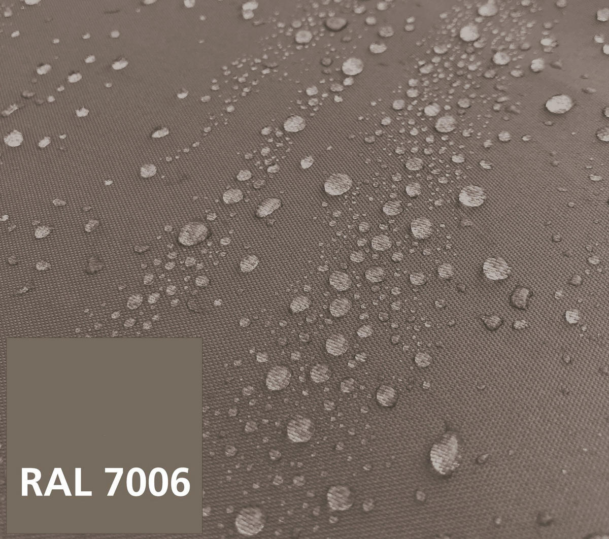 ERSATZDACH Markise Dubai 375x225 cm Beigegrau - Taupe, Textil (375/1/225cm) - QUICK STAR