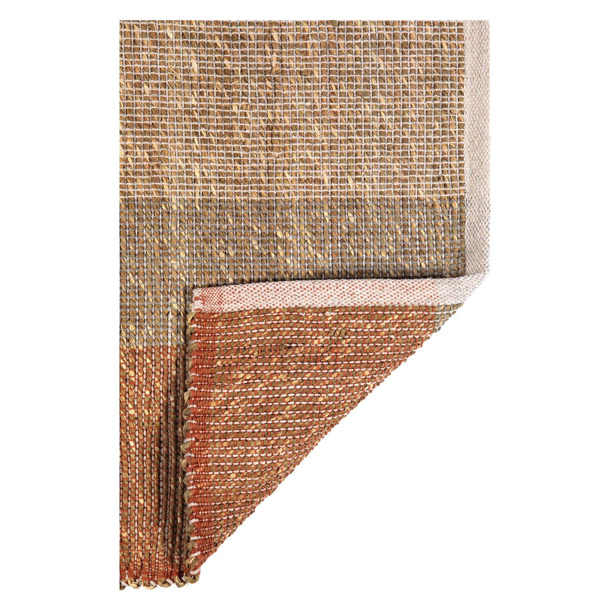 TEPPICH Karan terrakotta 60 x 90 x 1 cm - Dunkelorange, Textil (60/90cm) - Vivaraise