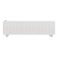 TV-LOWBOARD Fiorra Weiß Hochglanz, 144 cm - Weiß, Holzwerkstoff (144/49/38.3cm) - Selsey