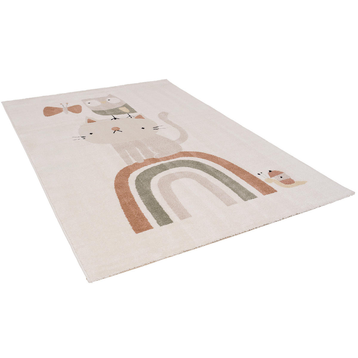 KINDER TEPPICH HAPPY KIDS - Grau, Textil (160/230cm) - Pergamon