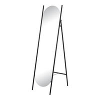STANDSPIEGEL Fardella - Schwarz, Glas/Metall (36/150/140cm) - [en.casa]