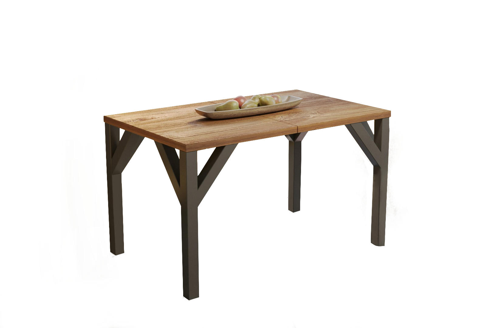 ESSTISCH Baltika ausziehbar bis 240 cm - Eiche San Remo, Holzwerkstoff (130/90/75cm) - Endo-Moebel