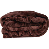 KUSCHELDECKE "Celina" Braun 130x170 cm - Braun, Textil (130/170cm)