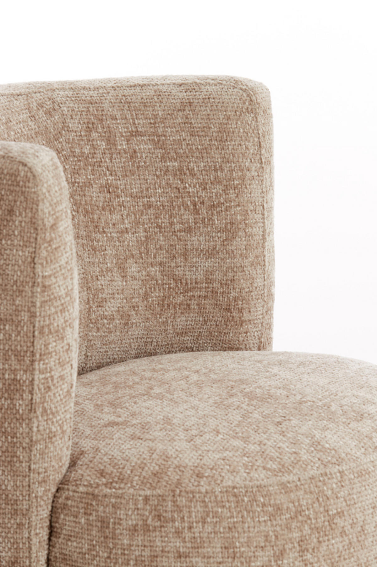 SESSEL Kamova Braun 65/65/78 cm - Beige, Holz (65/78/65cm) - Light & Living