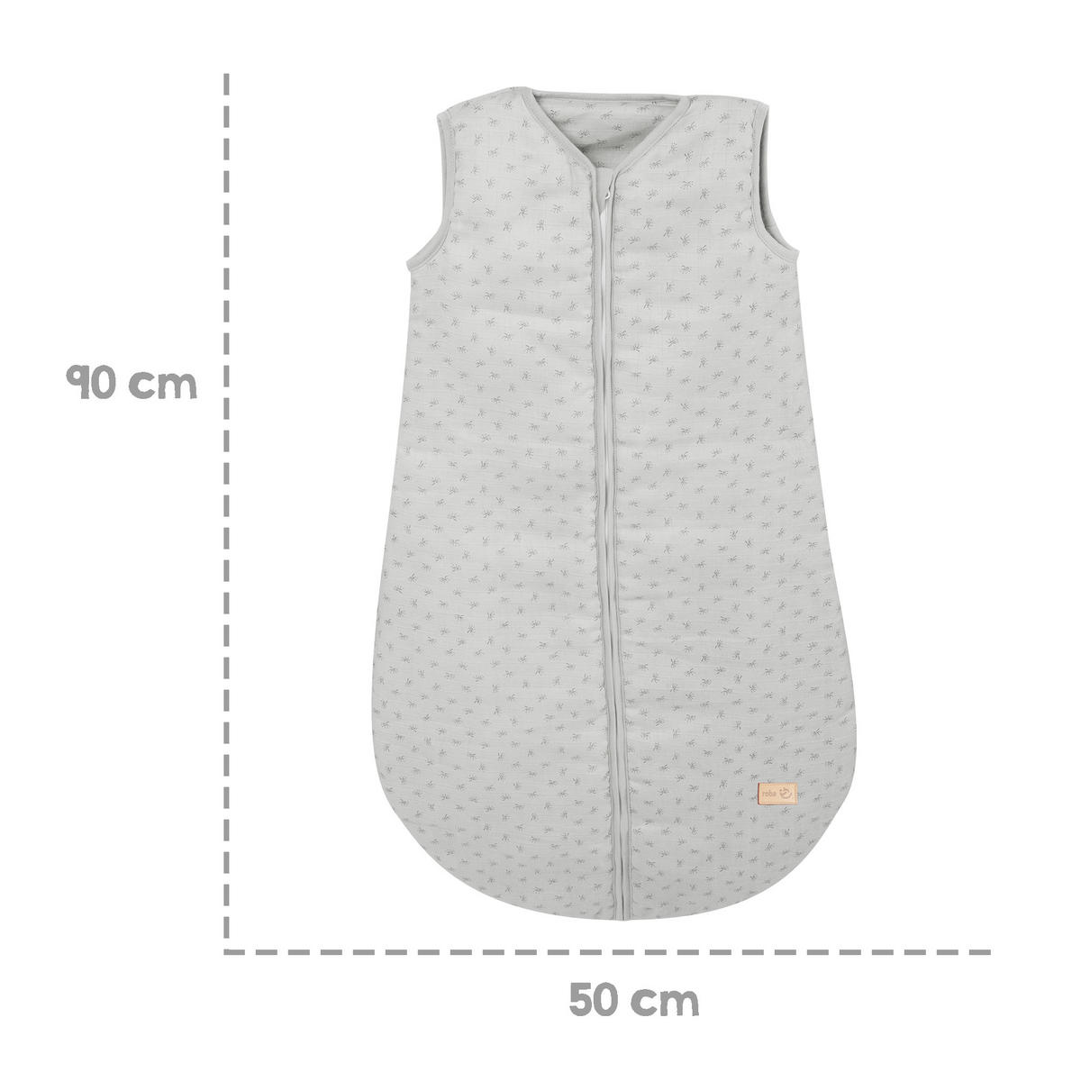 BABYSCHLAFSACK Lil Planet 90 cm grau - Hellgrau, Textil (50/90cm) - Roba