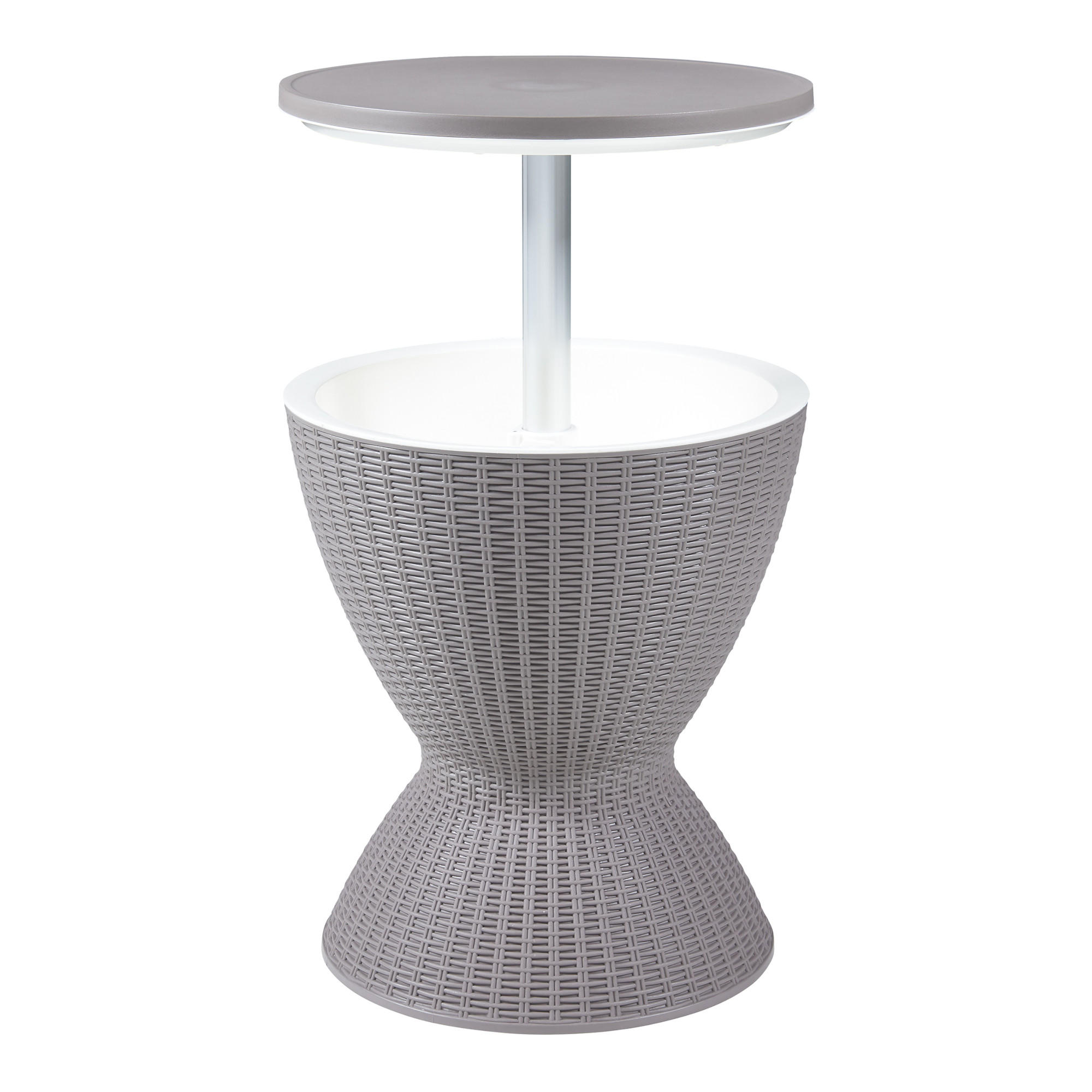 KÜHLTISCH Atessa - Hellbraun, Kunststoff (48.5/48.5/58cm) - casa.pro