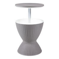 KÜHLTISCH Atessa - Hellbraun, Kunststoff (48.5/48.5/58cm) - casa.pro
