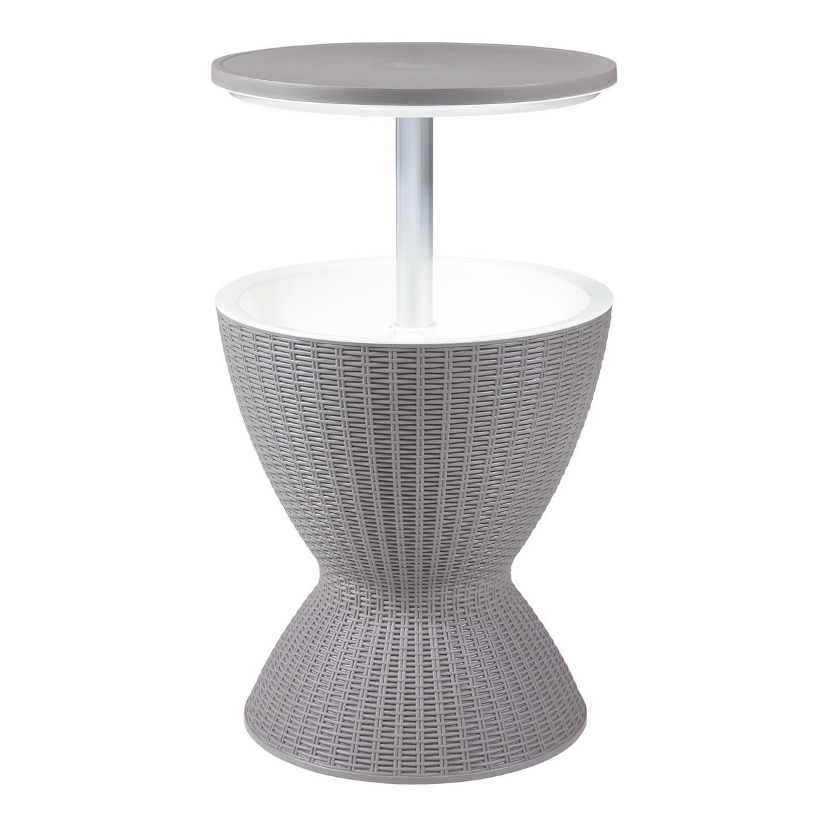 KÜHLTISCH Atessa - Hellbraun, Kunststoff (48.5/48.5/58cm) - casa.pro