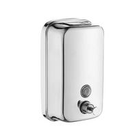 SEIFENSPENDER , 500-ml-Wandseifenspender - Grau, Metall (5.5/15/10.5cm) - BELZ