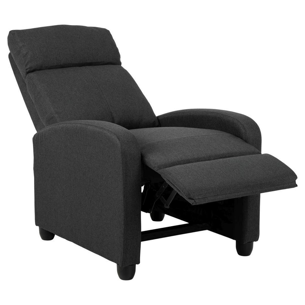 SESSEL, Siom, Grau, Stoff, 67 x 87 x 101 cm - Grau, Textil (67/101/87cm) - ebuy24