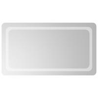 LED-BADSPIEGEL 50x90 cm - Transparent, Glas (50/90/90cm) - furnicato