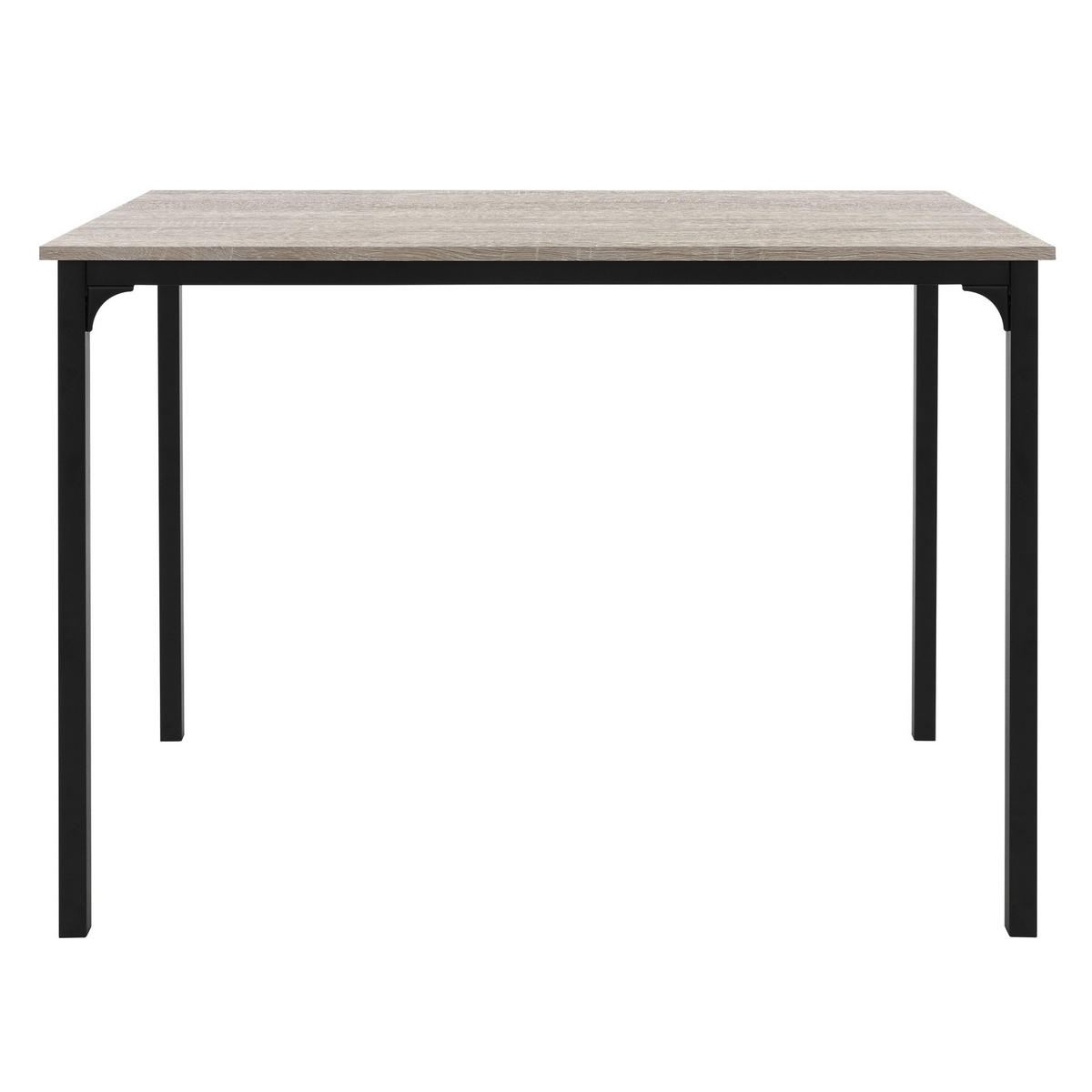 ESSTISCH Set 4-teilig - Graubraun, Holzwerkstoff (70/86.5/110cm) - ML-DESIGN