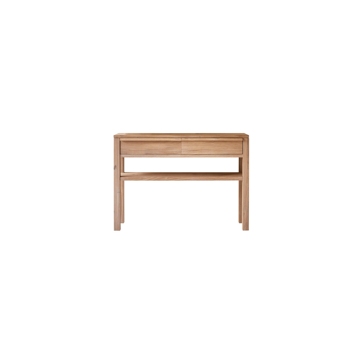 KONSOLENTISCH Luce Natur aus Eiche - Naturfarben, Holz (30/110/78cm) - Tikamoon