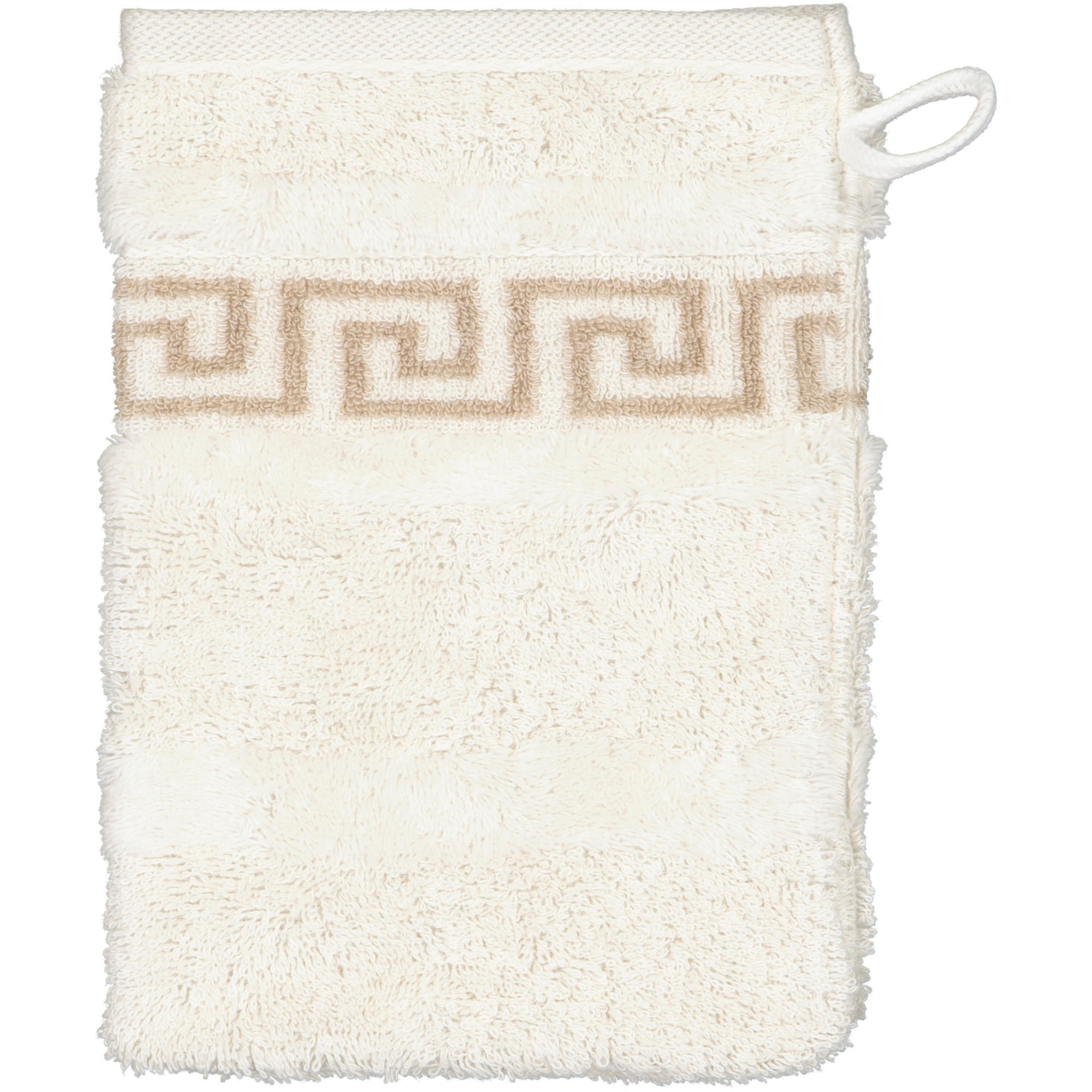 Cawoe Waschlappen Beige 16x22 cm