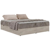 POSTEL BOXSPRING NORDIC ZERO 180/200 - Světle hnědá Manšestr - Topper T25 - H4 - černá/světle hnědá, textil/plast (180/200cm) - MKS