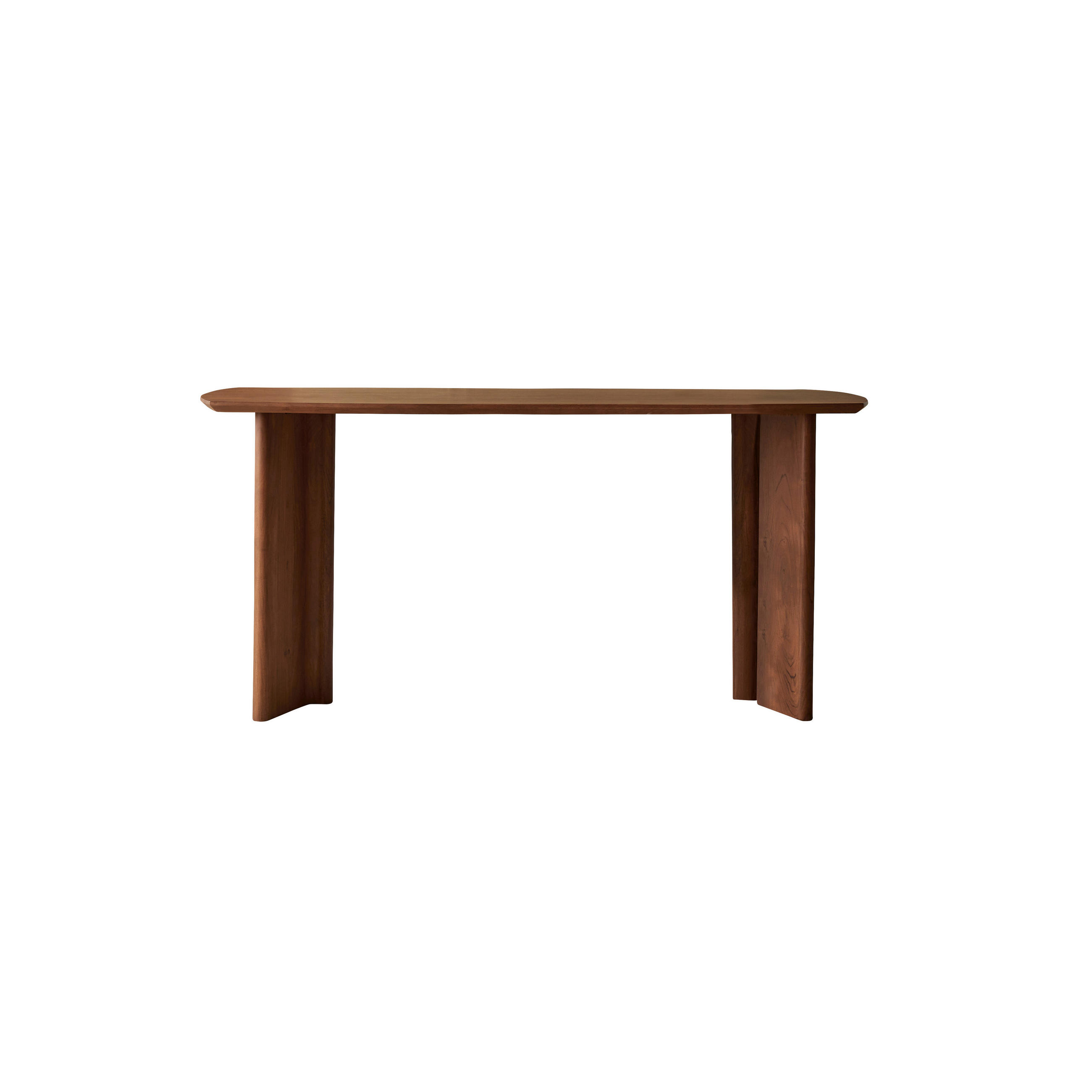Tikamoon Schreibtisch Braun 160x75x60 cm