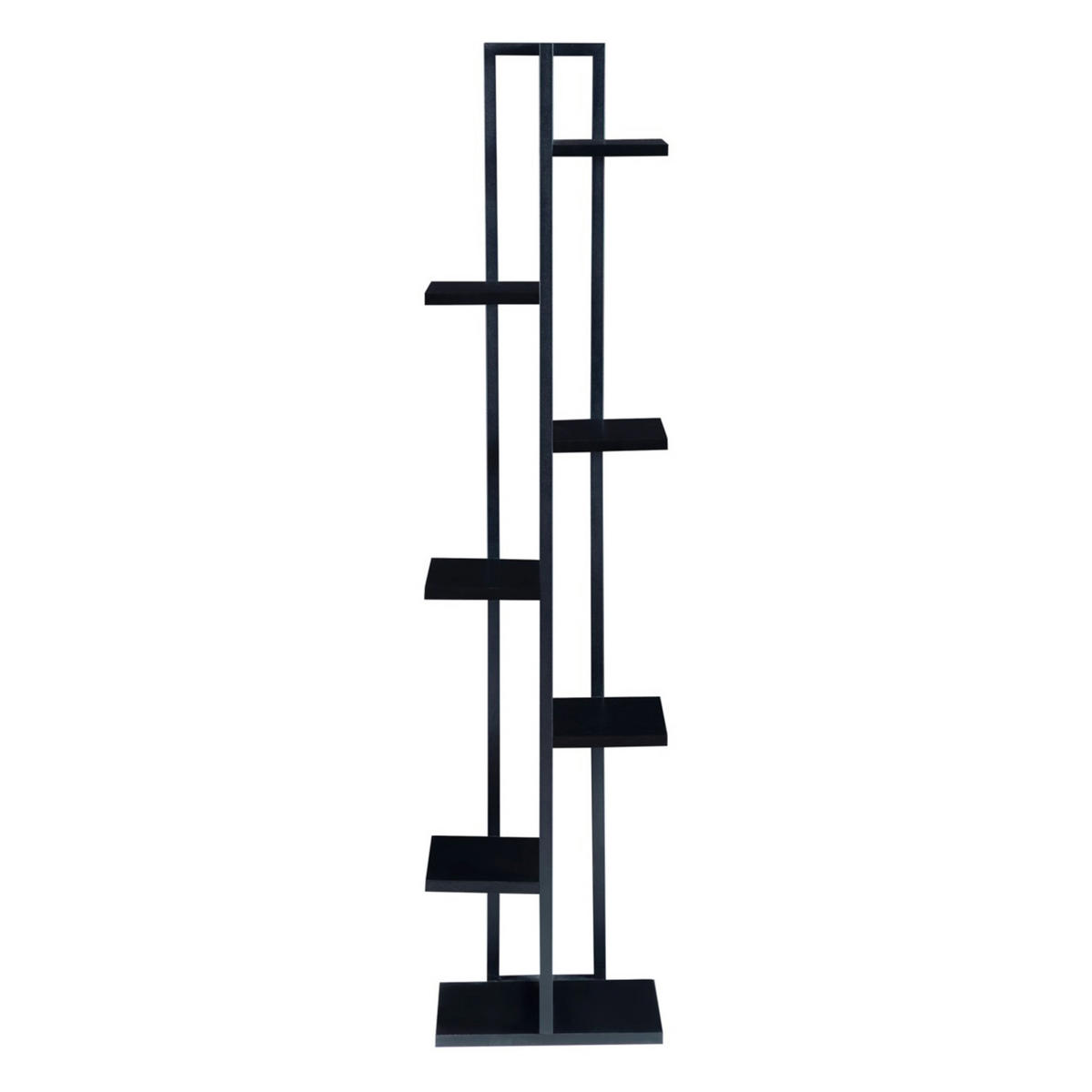 STANDREGAL Somero - Schwarz, Holzwerkstoff/Metall (34/150/21cm) - [en.casa]