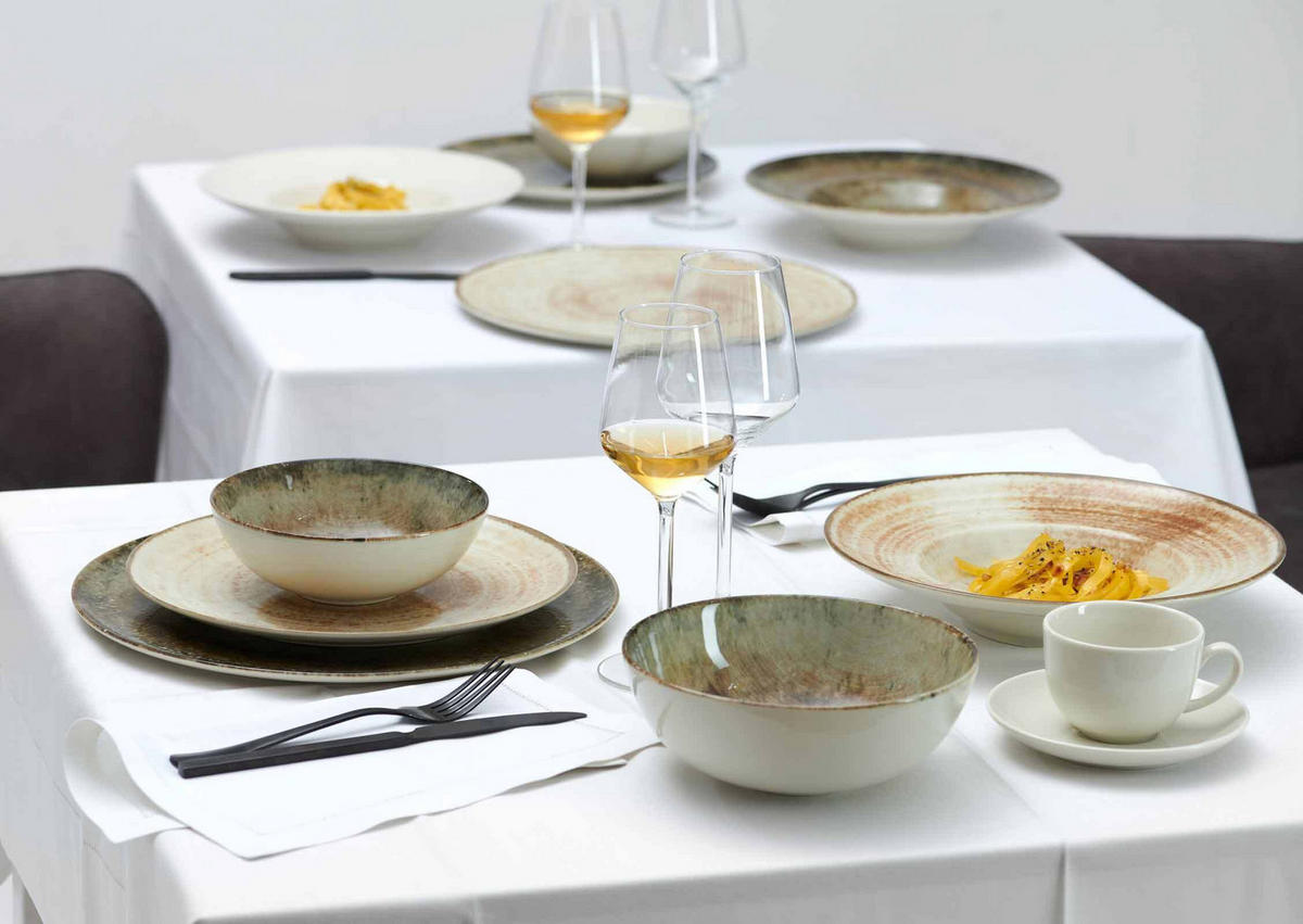 KAFFEESERVICE Casablanca weiß 18er Set - Weiß, Keramik (1/1/1cm) - Ritzenhoff Breker