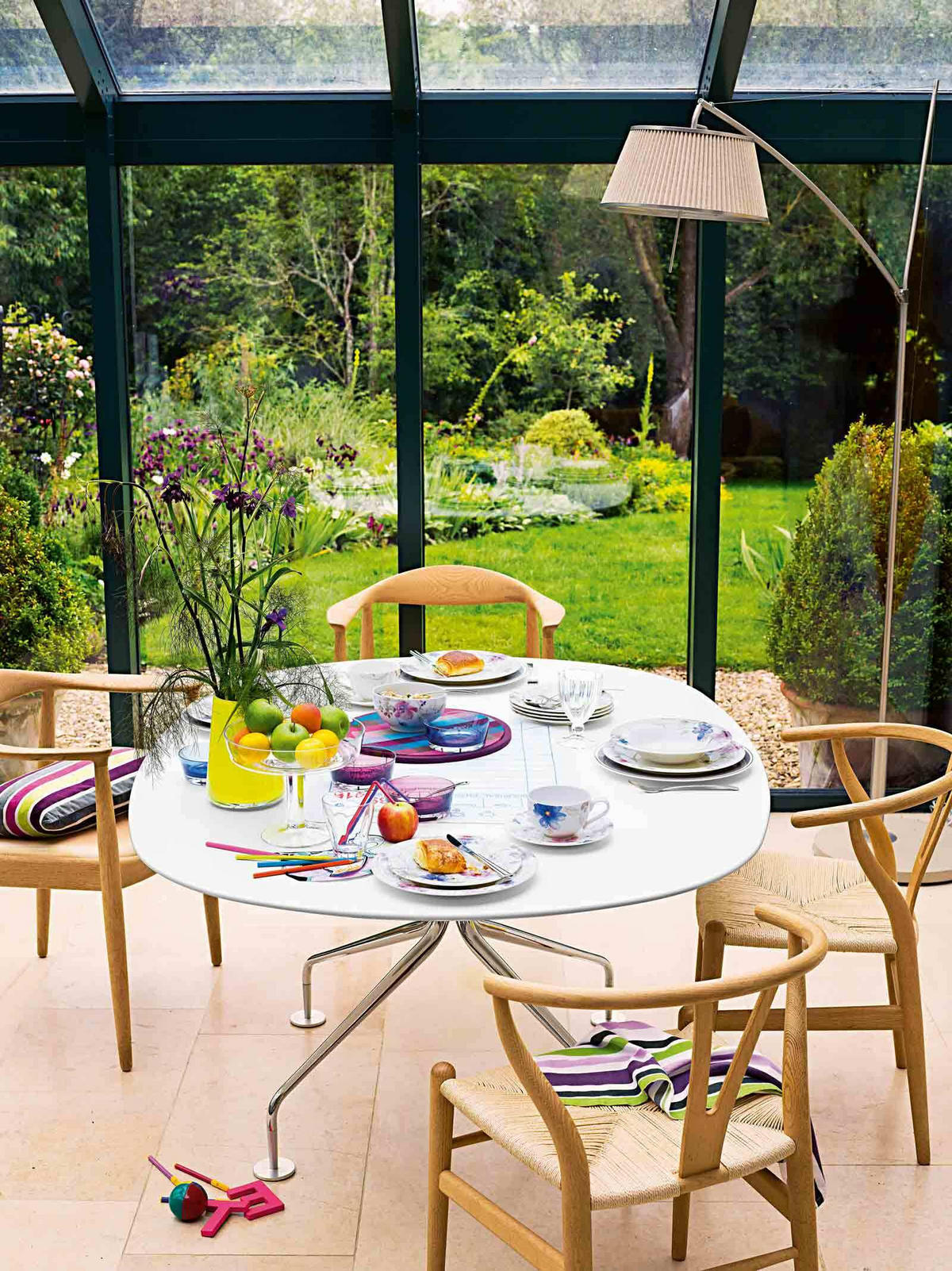 SUPPENTELLER Mariefleur Gris Basic bunt ø 23,1 cm 6er Set - Multicolor, Keramik (23.1cm) - Villeroy & Boch