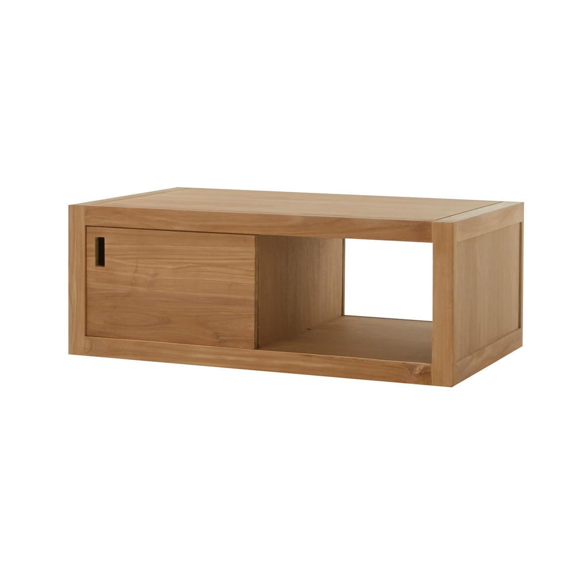 COUCHTISCH Adam Natur aus Teak - Naturfarben, Holz (60/100/40cm) - Tikamoon