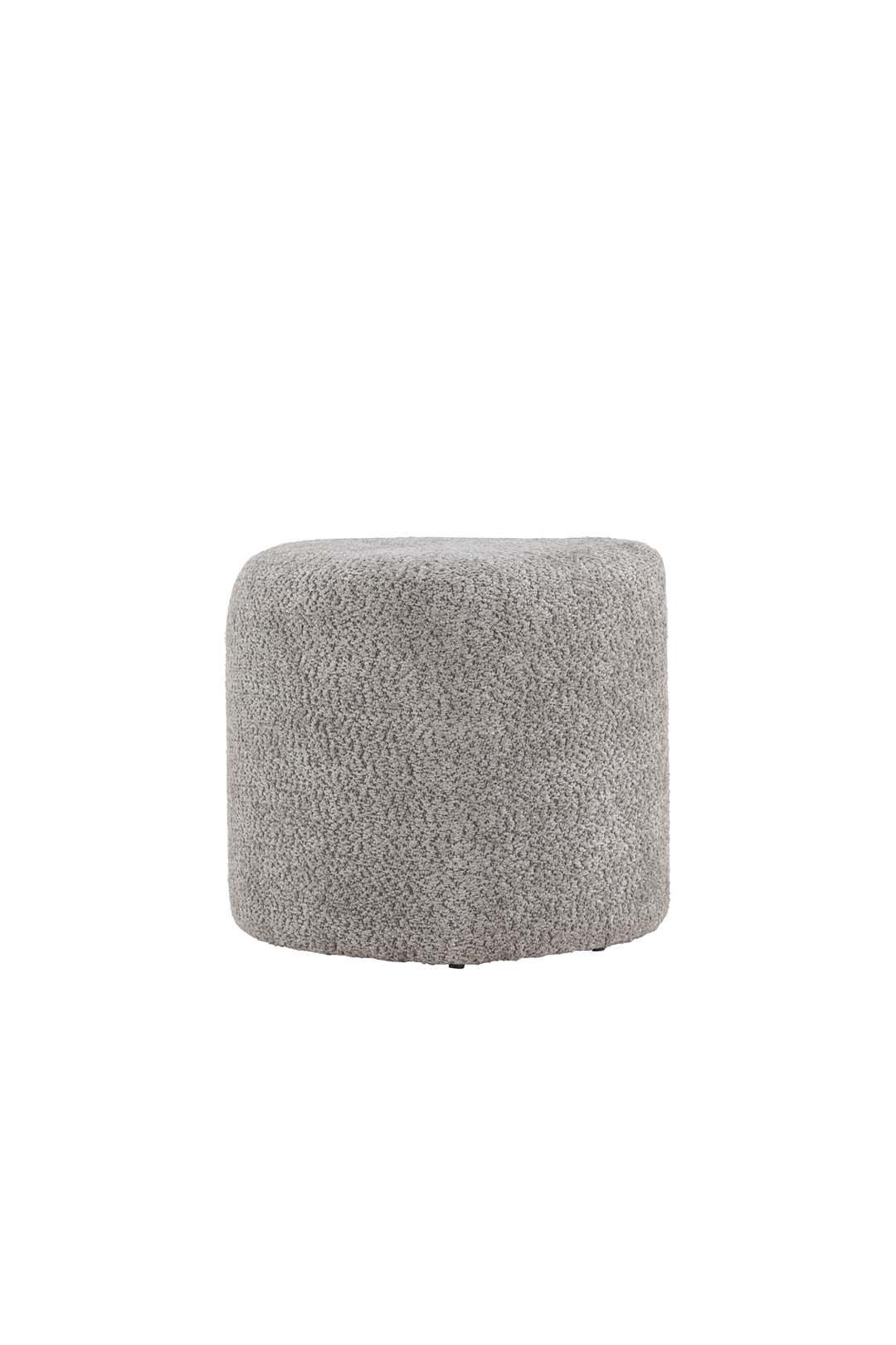 POUF, Peg, Grau, Stoff, 46 x 46 x 40 cm - Grau, Textil (46/40/46cm) - ebuy24