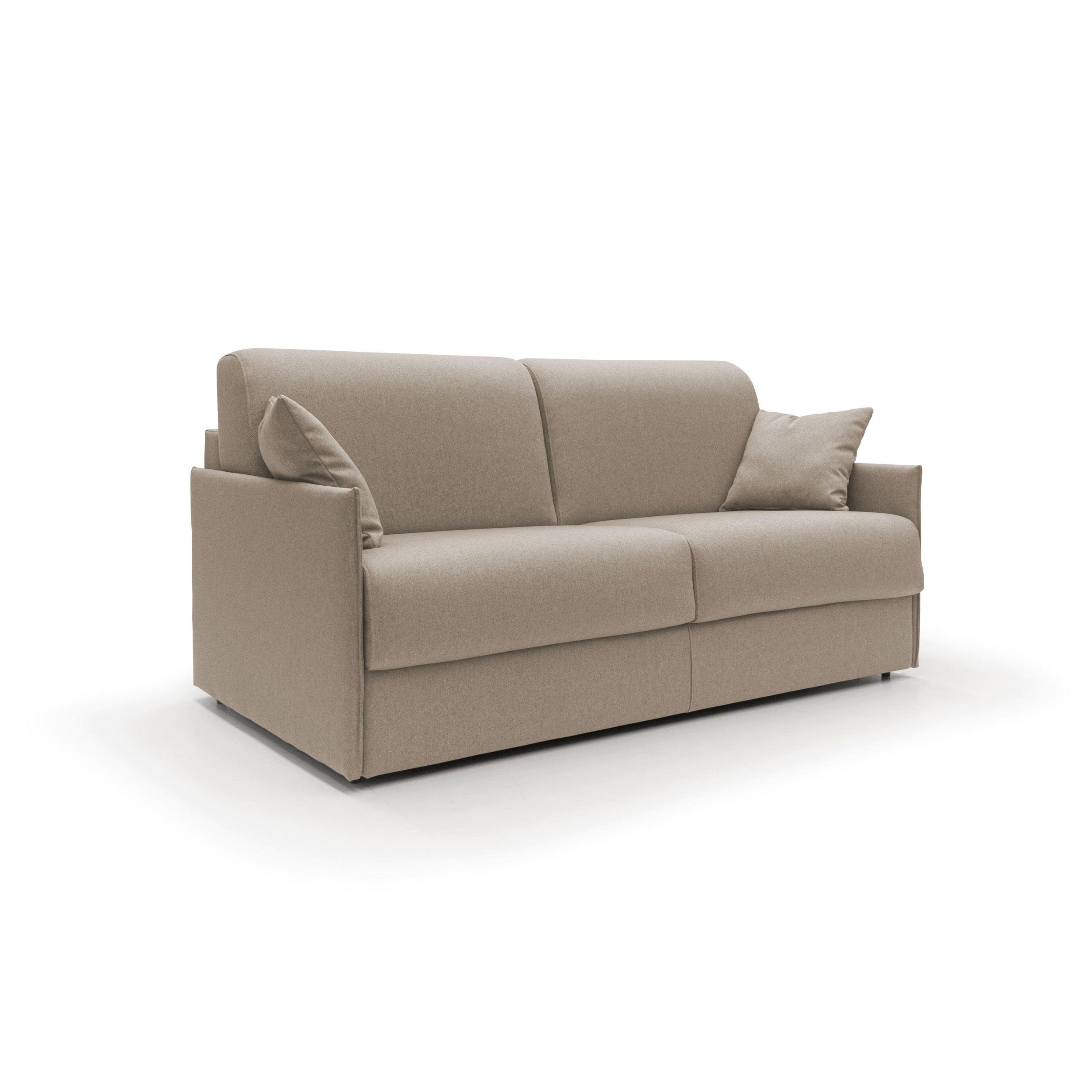 Divani.store Schlafsofa Beige 189x96x96 cm