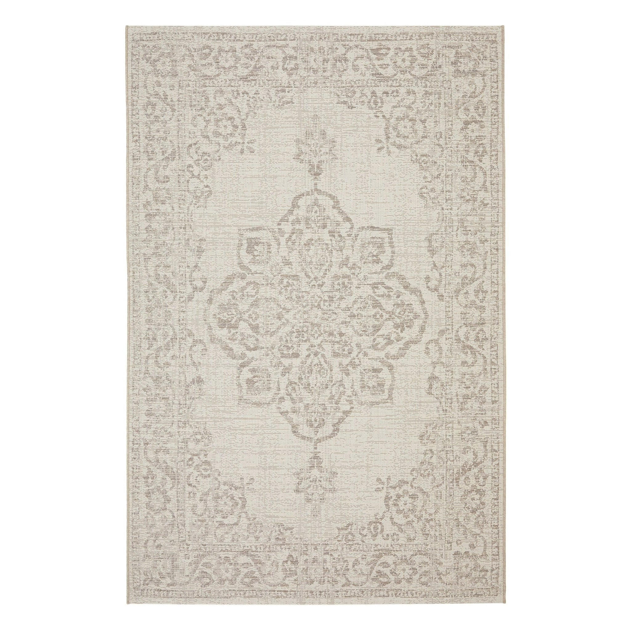 TEPPICH für Innen- und Außenbereiche beige - Beige, Textil (160/230cm) - AFK Living