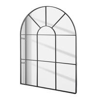 FENSTERSPIEGEL Finestra - Schwarz, Glas (50/70/2cm) - Butlers