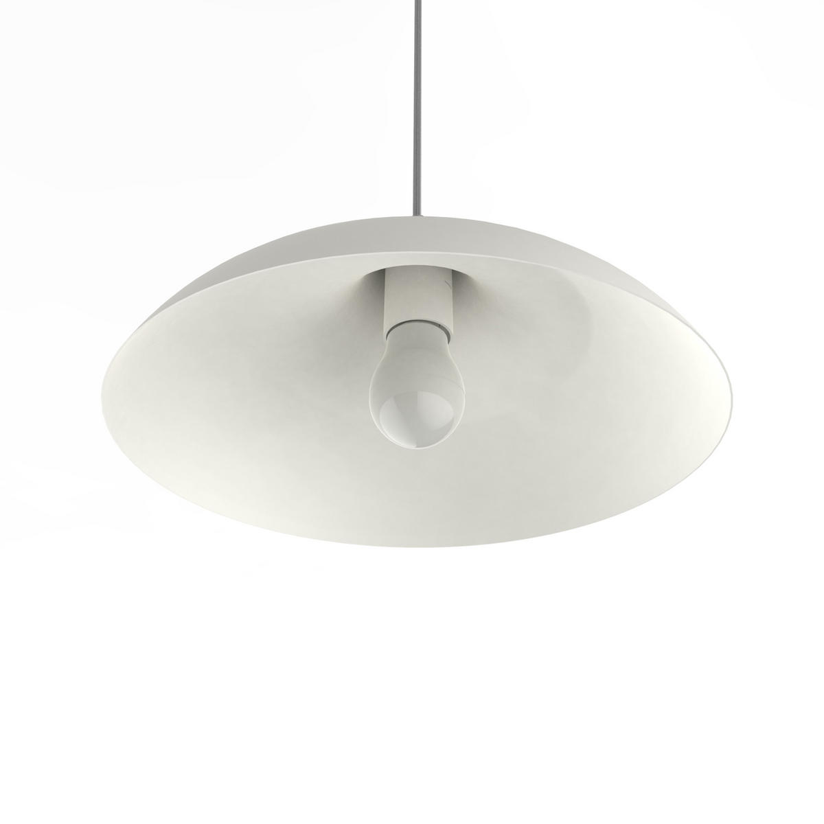 HÄNGELEUCHTE - Weiß, Metall (40/40/17cm) - Lumicom