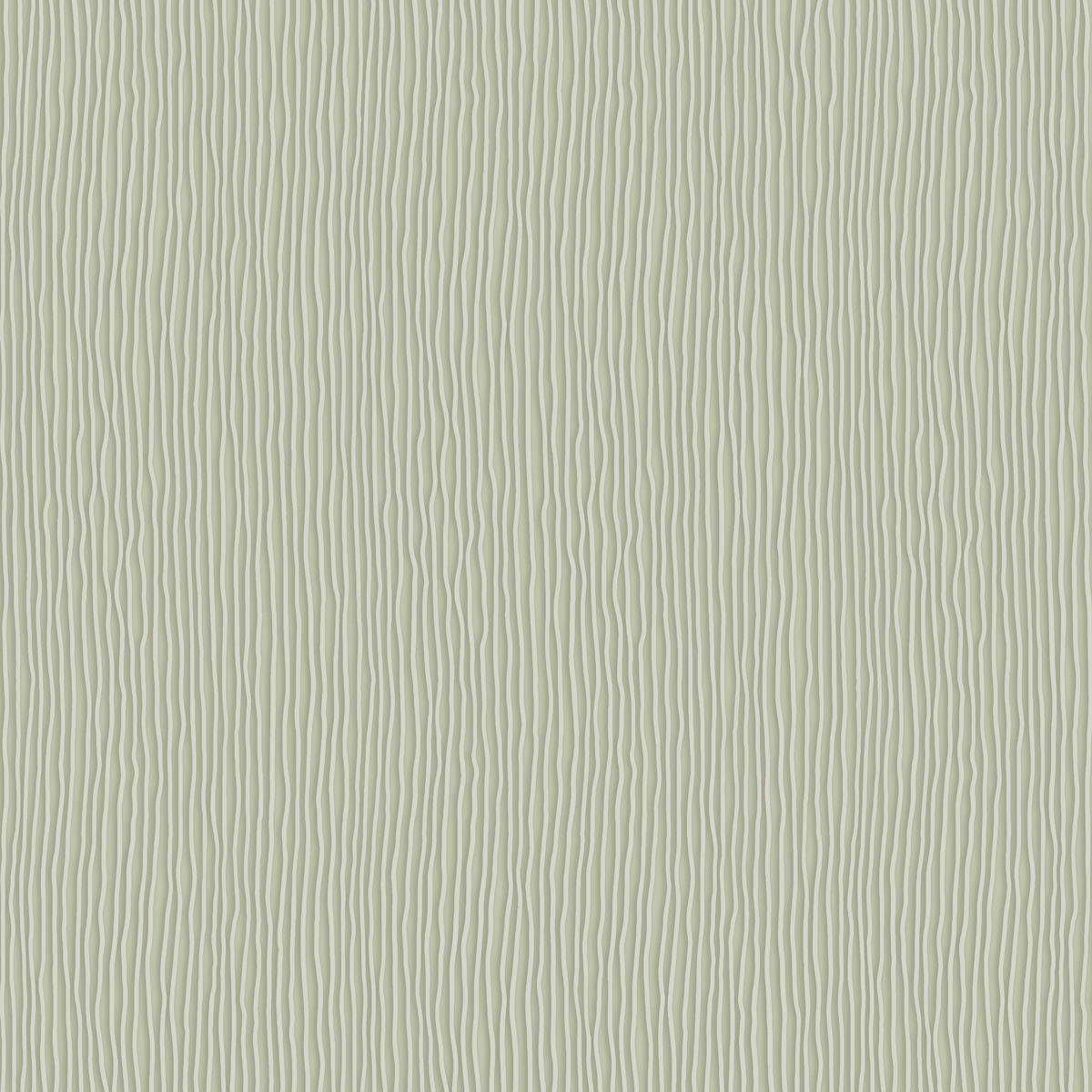 VLIESTAPETE Organisch - Grün, Papier/Kunststoff (52/1000cm) - Sublime