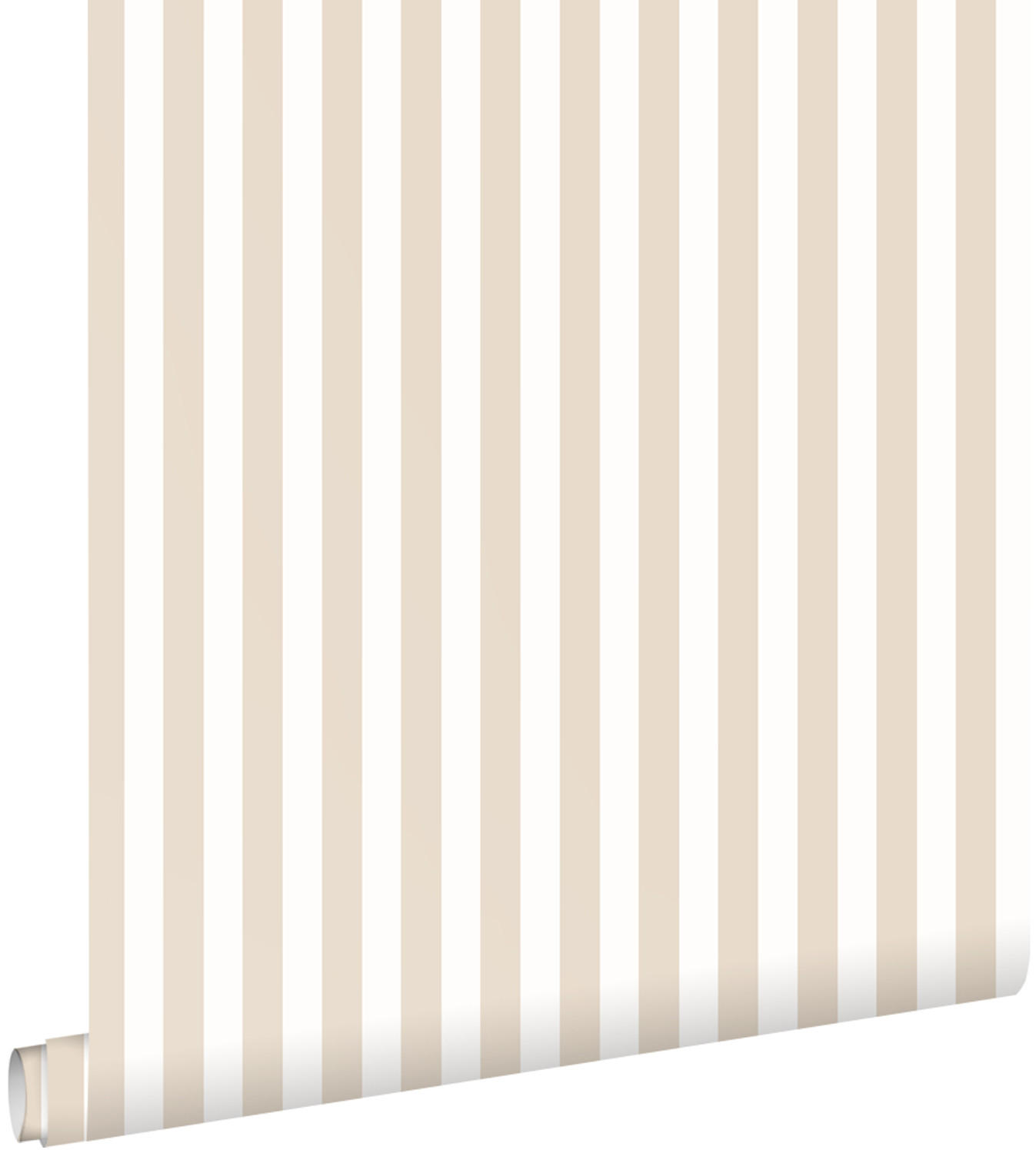 TAPETE Streifen 53 cm x 10.05 m - Beige, Papier (53/1000cm) - ESTAhome