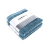 HANDTUCH 2er Set Pura Blau - Blau, Textil (50/100cm) - Herzbach Home
