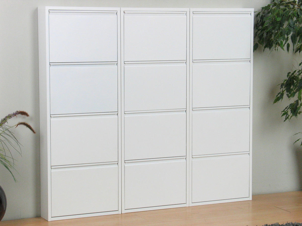 SCHUHKIPPER weiß - Weiß, Metall (152/140/16cm) - ebuy24