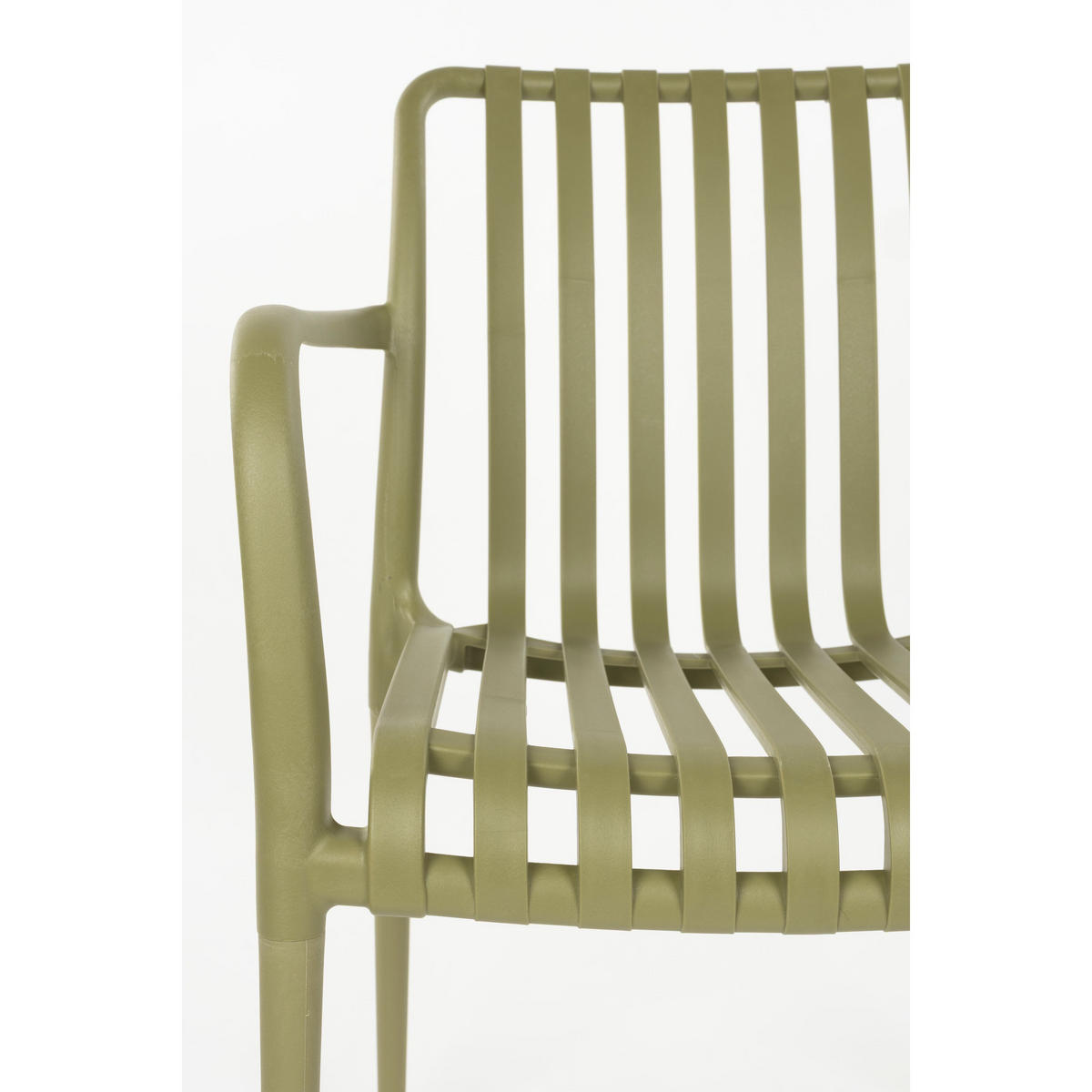 GARTENSTUHL Amae Grün - 4 er Set - Grün, Kunststoff (53/80.5/57cm) - Housecraft Living