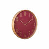 WANDUHR Gracil Rot 40/5/40 cm - Rot, Holzwerkstoff (5/40/40cm) - Karlsson