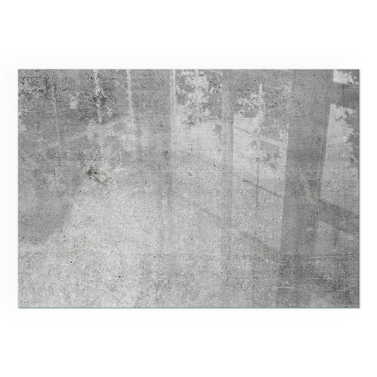 GLASPLATTE für Kamin 100x70 cm - Grau, Glas (100/70/0.4cm) - TULUP