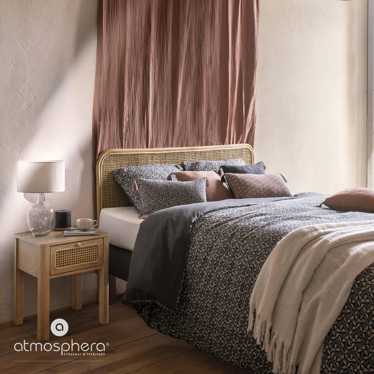 TAGESDECKE Kodi 130/180 cm - Weiß, Textil (130/180cm) - Atmosphera Createur d´interieur