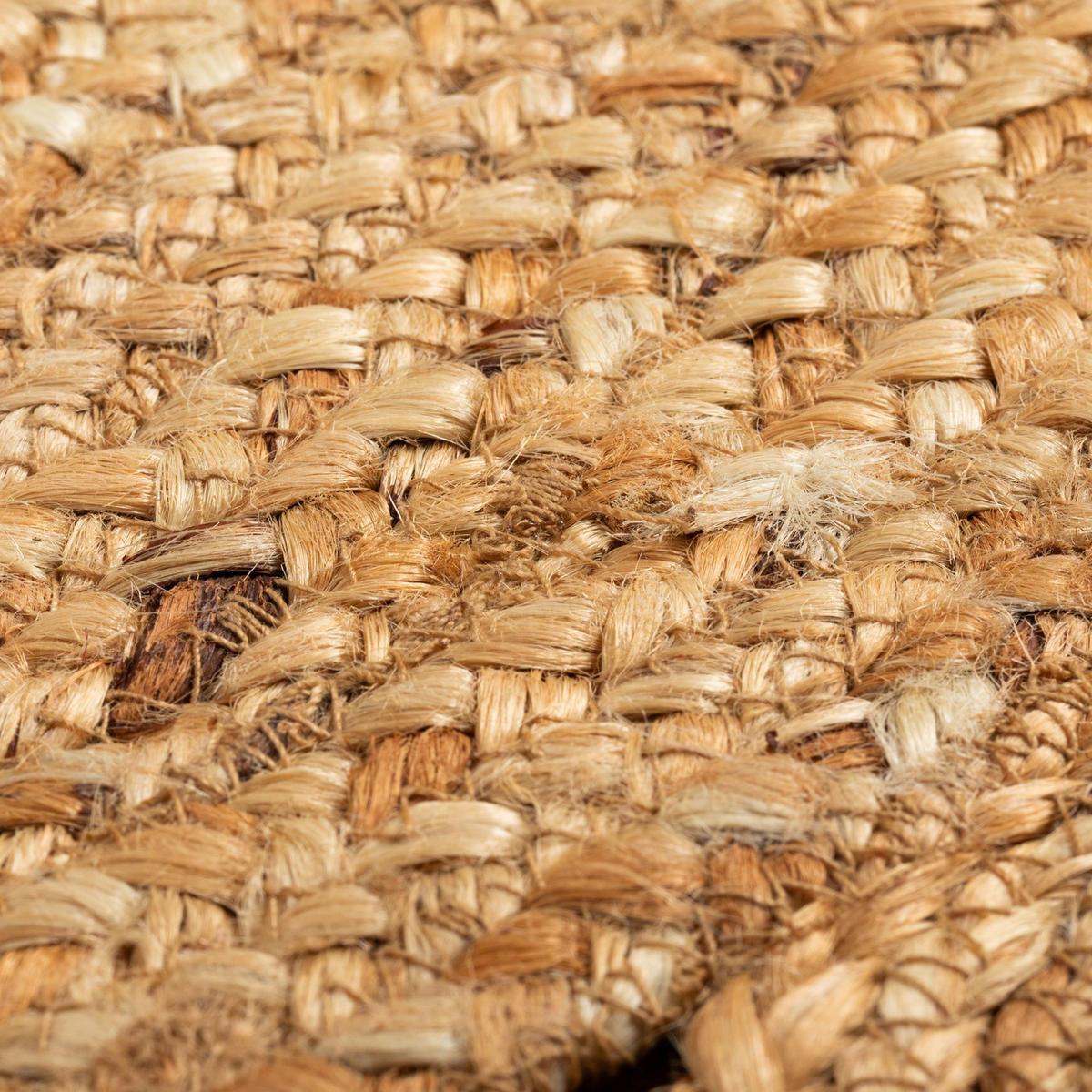 FLACHGEWEBETEPPICH 150/150 cm Goa Flower - Naturfarben, Naturmaterialien (150/150cm) - Steffensmeier