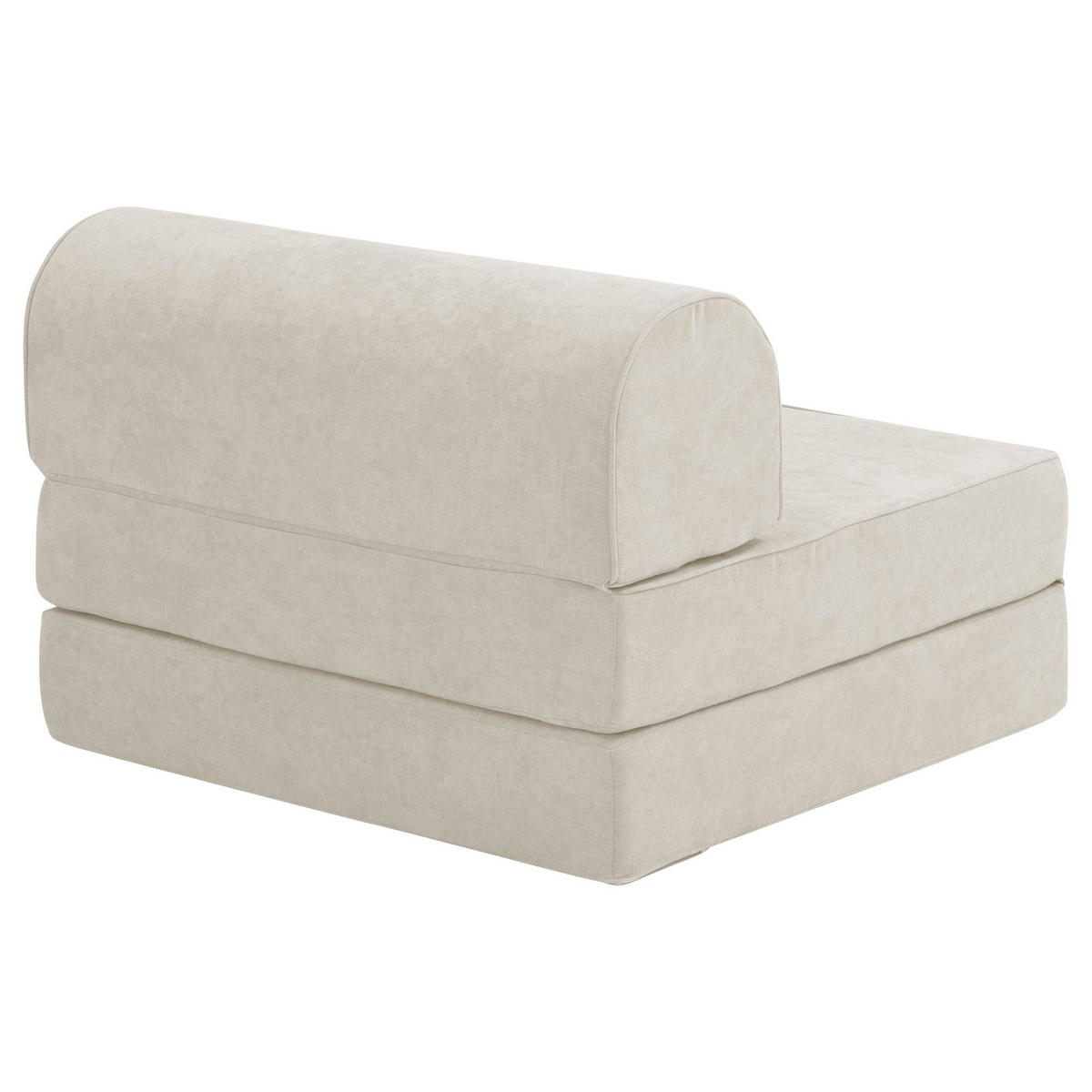 FALTSESSEL Katusha Flachgewebe beige - Beige, Kunststoff (80/57/80cm) - 58aufmkessel